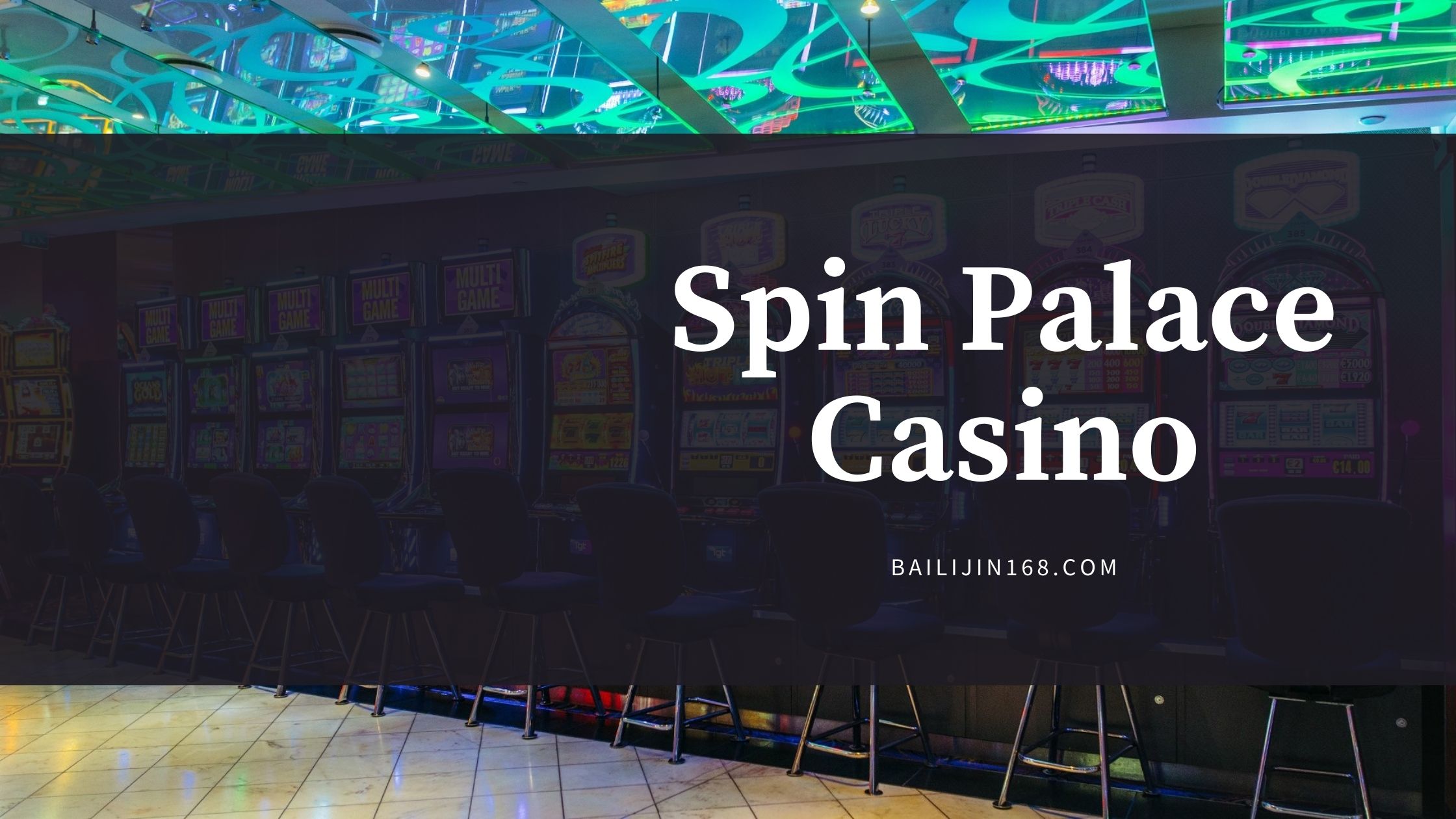 Play for Big Bonuses on Spin Palace Casino